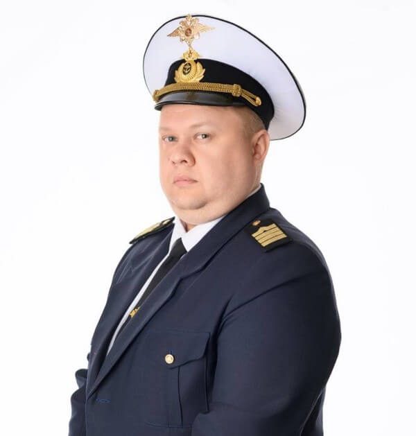 Капитан теплохода «Хирург Разумовский» Юсев Артём Юрьевич